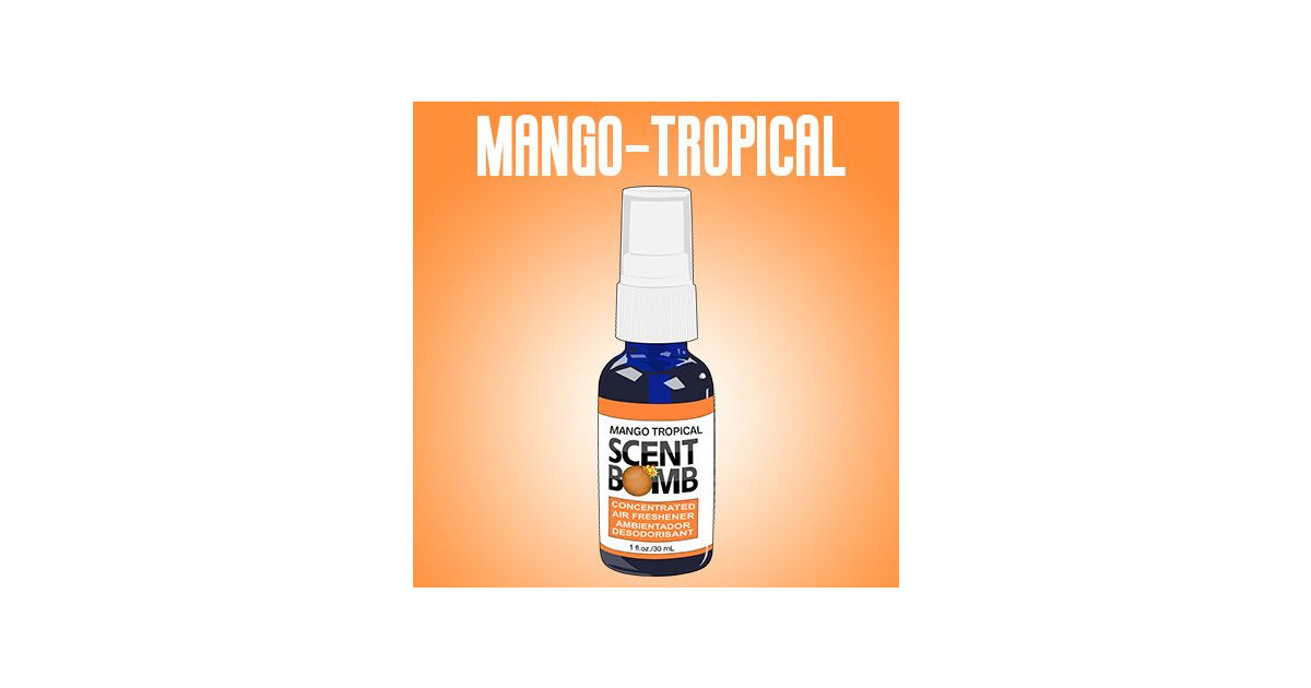 Air Freshener Mango Tropical 30ml Scent Bomb Натуральний освіжувач