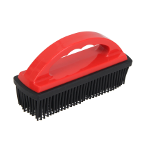 Фото - Rubber Hair Removal Brush With Handgrip Rubber Hair Removal Brush With Handgrip
