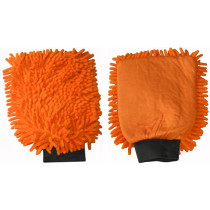 Фото - Washing glove Microfibre ''Rasta'' orange Washing glove Microfibre ''Rasta'' orange