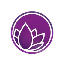 Sticker 5 cm, Purple