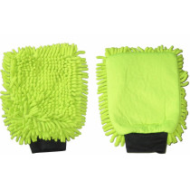 Фото - Washing glove Microfibre ''Rasta'' green Washing glove Microfibre ''Rasta'' green