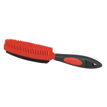 Фото - Rubber double-sided hand brush Rubber double-sided hand brush