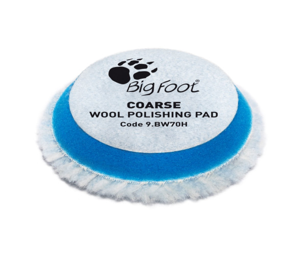 Абразивный полировальный круг из 100% натуральной шерсти Wool Polishing Pad Coarse 50/65 mm
