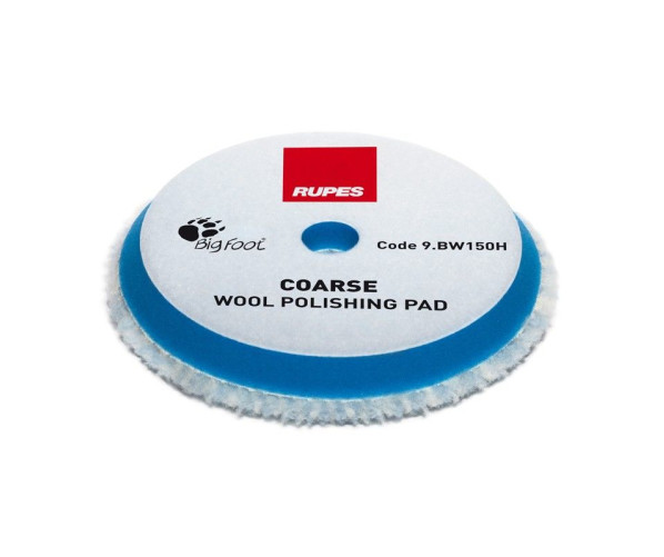 Wool Polishing Pad Coarse 130/145 mm Rupes