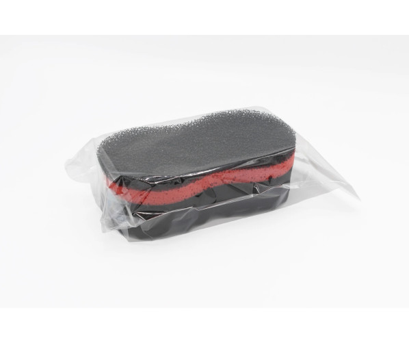 Duo sponge black-red with anti-insect layer DeWitte