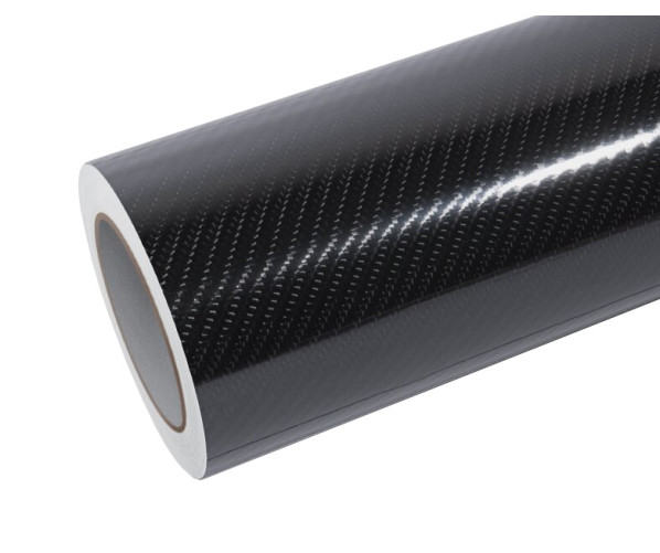 Виниловая пленка для авто Vinyl Carbon Fiber Series Black - 1.52 mx1m (погонные)