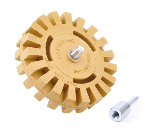 Насадка для снятия скотча и остатков клея Strut Eraser Wheel Ø100mm