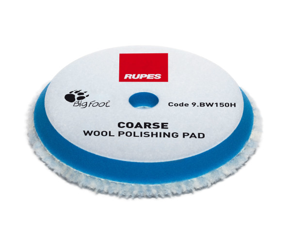 Абразивний полірувальний круг 100% вовна Wool Polishing Pad Coarse 130/145 mm