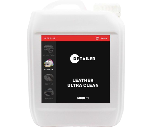 Засіб для чищення шкіряних поверхонь Leather Ultrra Clean 5L
