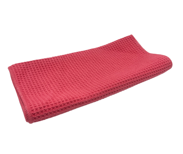 Мікрофібра без ворсу для скла Waffled Cloth - Microfiber towel Red