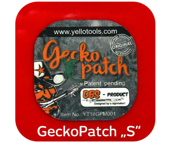 GeckoPatch, X-treme Mat with spring band steel Магніт для немагнітних поверхонь GeckoPatch, X-tremeMat with spring band steel "S" 5х5 см