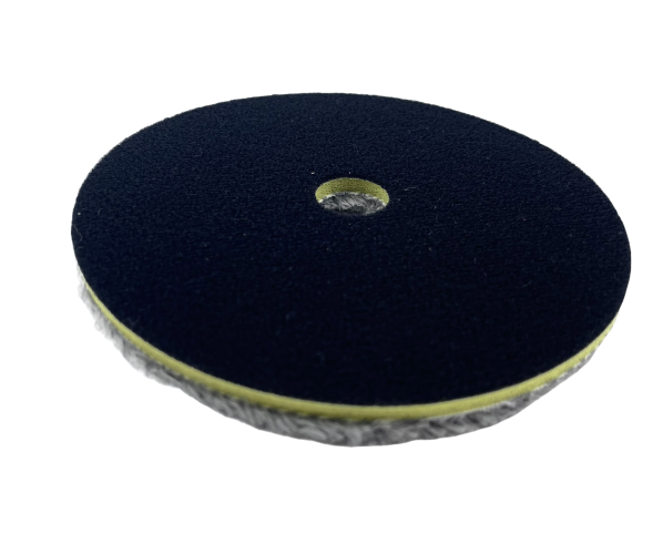 Gray Microfiber Polish Pad 135/10  mm (medium) Carclean®