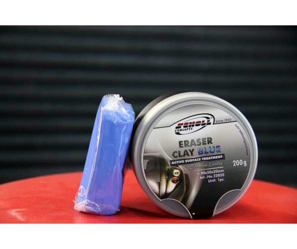 Синтетична глина для глибокого очищення Eraser Clay Box Blue200g Scholl Concepts