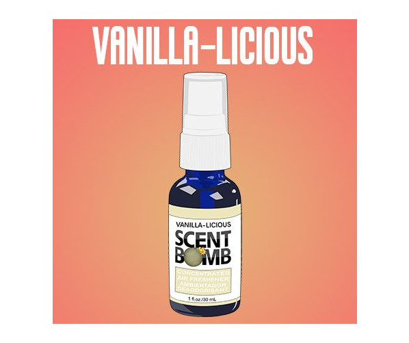 Air Freshener Vanilla-Licious 30ml Scent Bomb