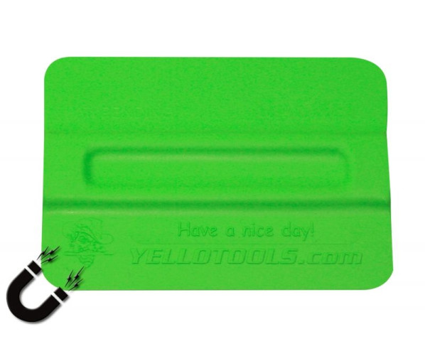 TonnyMag Basic Plastic-Squeegee Ракель для поклейки плівки, зелений (40°)