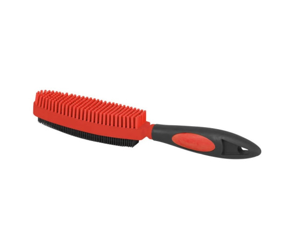 Двостороння щітка для видалення шерсті та волосся Rubber double-sided hand brush