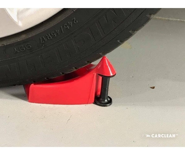 Подставки для колес автомобиля Detail Tire Guardz  2-Pack, Red The Detail Guardz