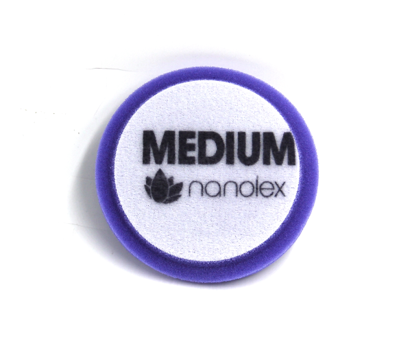 Полірувальний круг середньої абразивності Polishing Pad Medium 95x13х75, Purple