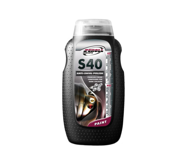 Ультрафинишная полировальная паста S40 Anti-Swirl Compound 250 g