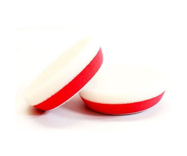 Абразивный полировальный круг с 3d конструкцией Sandwich Spider Pad 75/90 mm, White/Red 