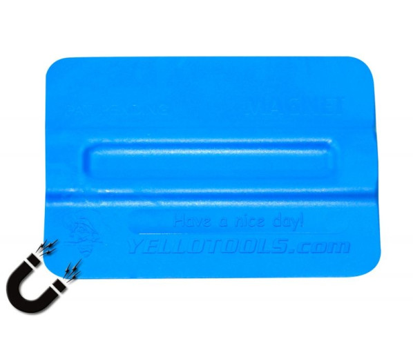 TonnyMag Basic Plastic-Squeegee Ракель для поклейки пленки, синий (62°)