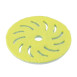 Полірувальний круг з мікрофібри середньої абразивності Microfiber Polishing Pad Yellow 170 мм Rupes