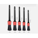 Detail Cleaning Brush Set  5 pc red DETAILER