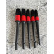 Detailer brush Detail Cleaning Brush Set  5 pc red,  фото