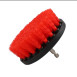 Жорстка щітка-насадка на дриль Nylon Power Brush Tile Drill Red Stiff