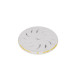 Полірувальний круг з мікрофібри середньої абразивності Microfiber Polishing Pad Yellow 170 мм