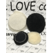 Wool Pads 80/100 mm, Black Scholl Concepts