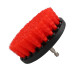 Жорстка щітка-насадка на дриль Nylon Power Brush Tile Drill Red Stiff