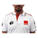 Брендова сорочка-поло BigFoot Polo racing White/red - M
